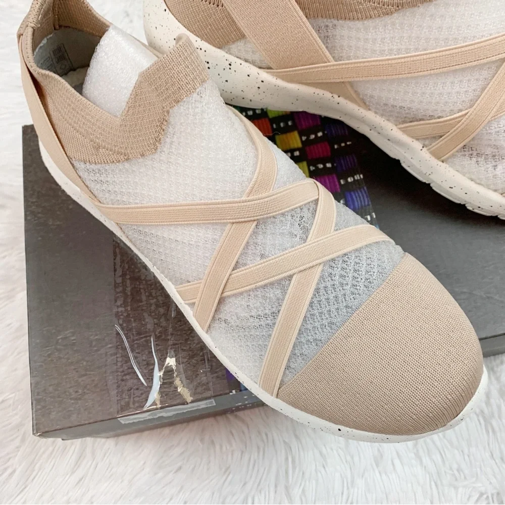 Bernie mev. Women bungee sheer slip on comfort‎ shoes light weight memory foam